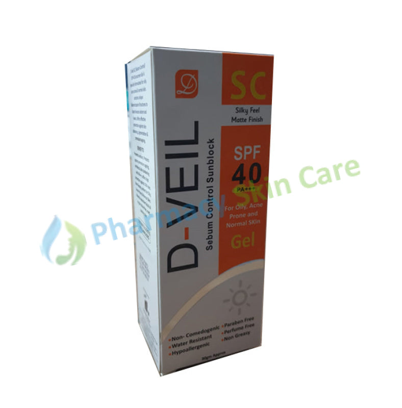 D Veil Spf 40++ 30Gm Sunblock