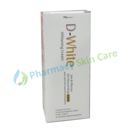 D White Whitening Cream 30Gm Skin Care