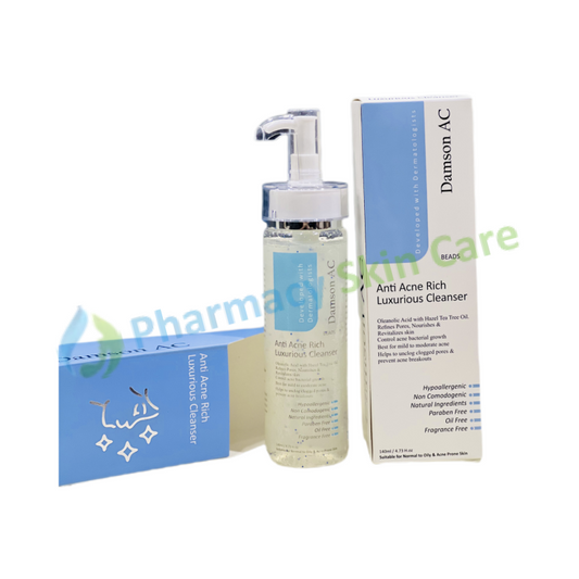 Damson AC Anti Acne Rich Luxurious Cleans Cleanser