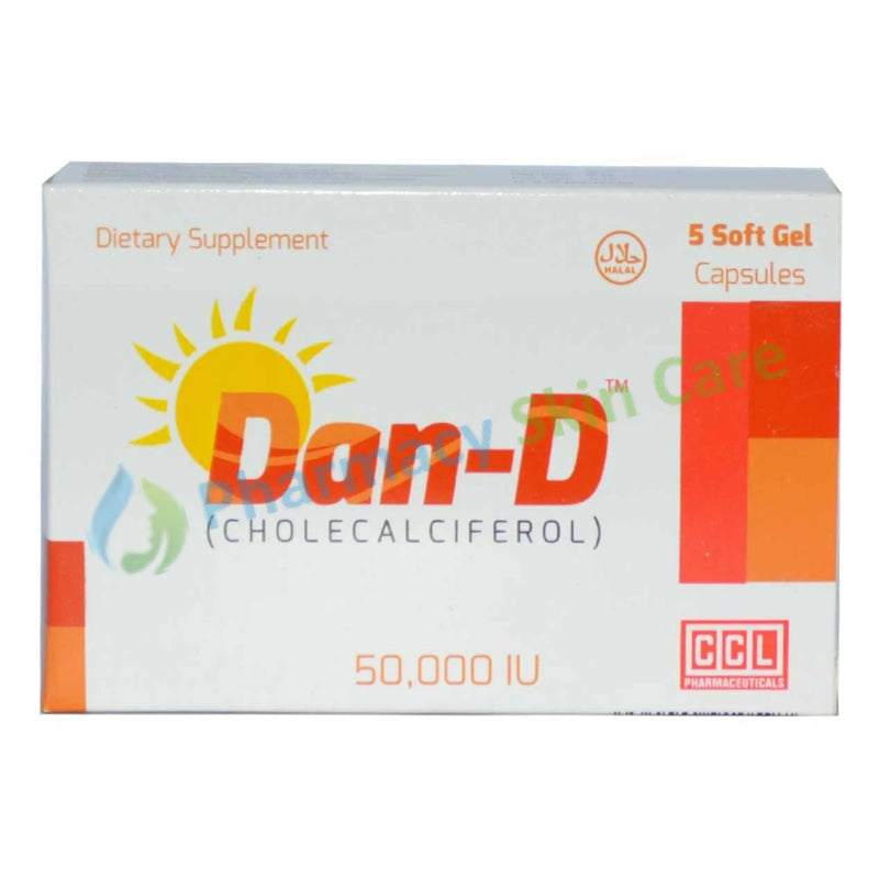 Dan D 50_000IU Cap Capsule CCL Pharmaceuticals Pvt Ltd Vitamin D Analogue Cholecalciferol