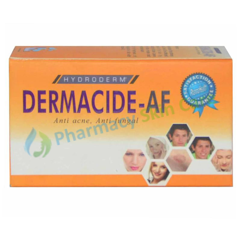 Dermacide af bar pharma health pakistan pvt  Ltd anti acne salicylic acid and sulphar enrich edsoapforacneandfungalinfections