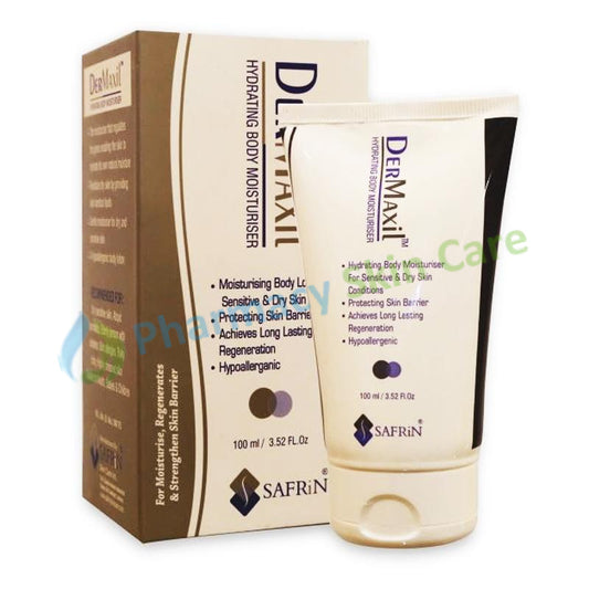 Safrin Dermaxil Hydrating Body Moisturizer Skin Repair 100ml
