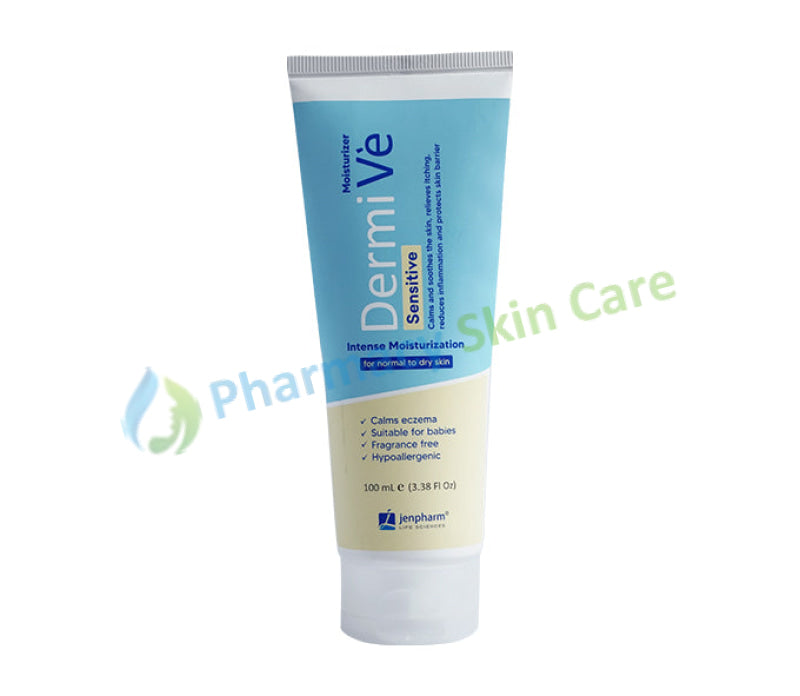 Dermive Sensitive Moisturizer 100Ml Skin Care