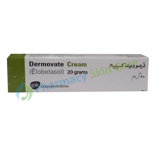 Dermovate Cream 20gm Glaxosmithkline Pakistan Limited Corticosteroid Clobetasol