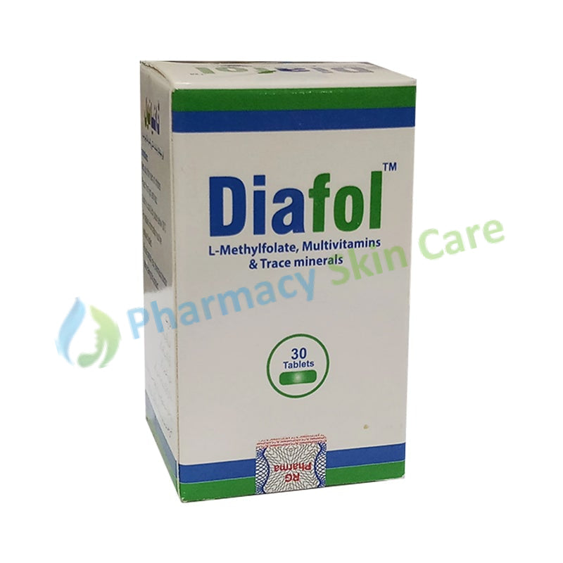 Diafol Tablet Multivitamins l-methylfolate,multivitamins & Trance Minerals RG Pharma