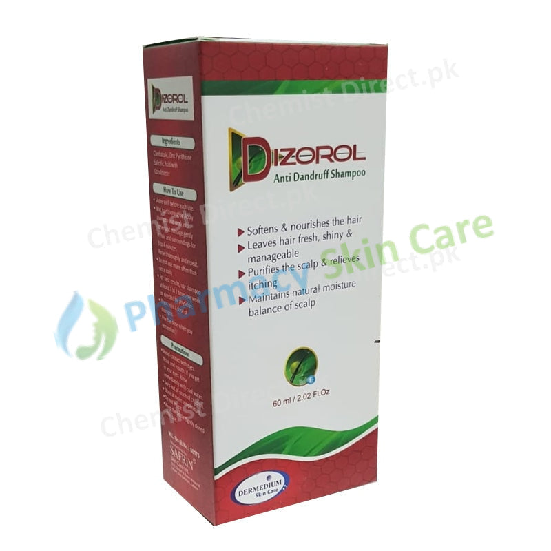 Dizorol Anti Dandruff Shampoo 60Ml Hair Care