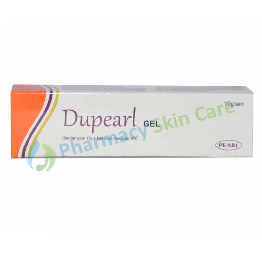 Dupearl 10G Gel Pearl Pharmaceutical Clindamycin Benzoyl Peroxide