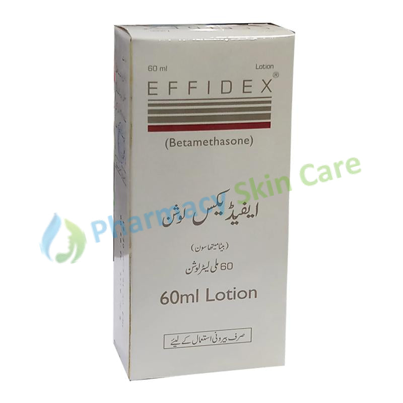 Effidex Lotion 0.05% 60ml Betamethasone Dipropionate Corticosteroids Pharma Health Pakistan