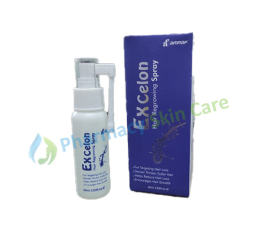Excelon Hair Regrowing Spray 60Ml Skin Care