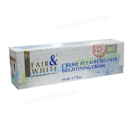 Fair & White Brightening Cream 50Ml Skin Care