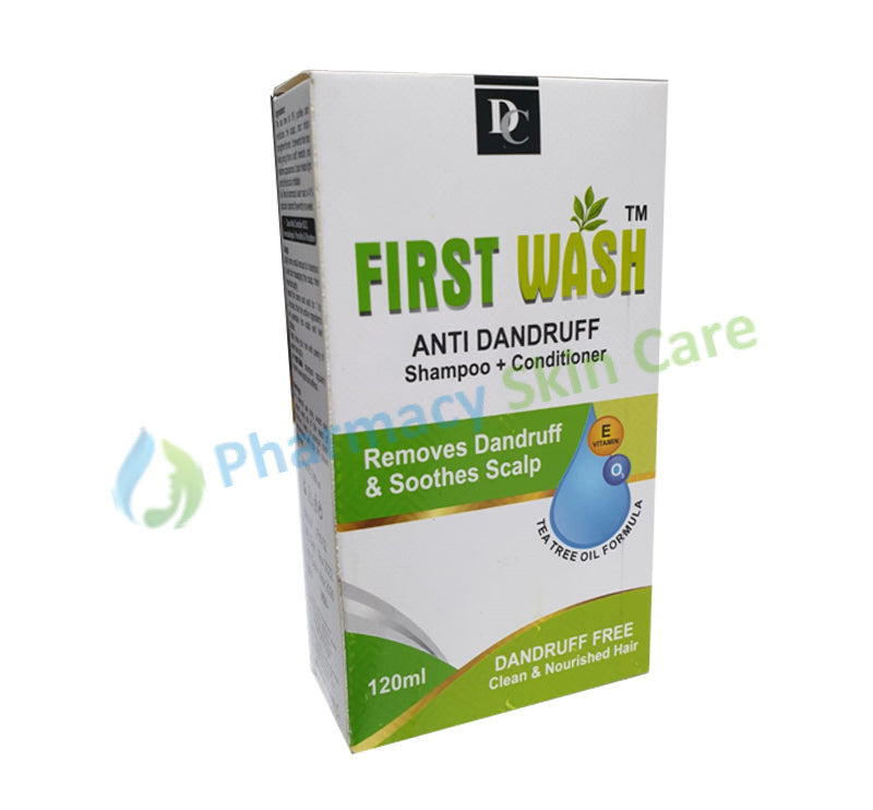 First Wash Anti Dandruff shampoo + conditioner 120ml – Pharmacy Skin Care