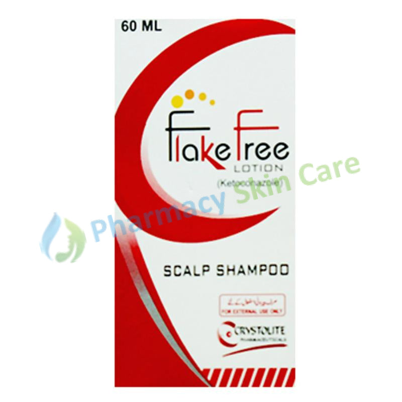 Flake Free Lotion 60ml Scalp Shampoo Crystolite Ketoconazole