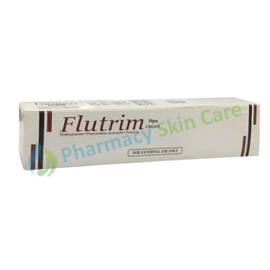 Flutrim Cream 30gram Hydroquinone Fluocinolone Acetonide Tretinoin Biogenics Pakistan