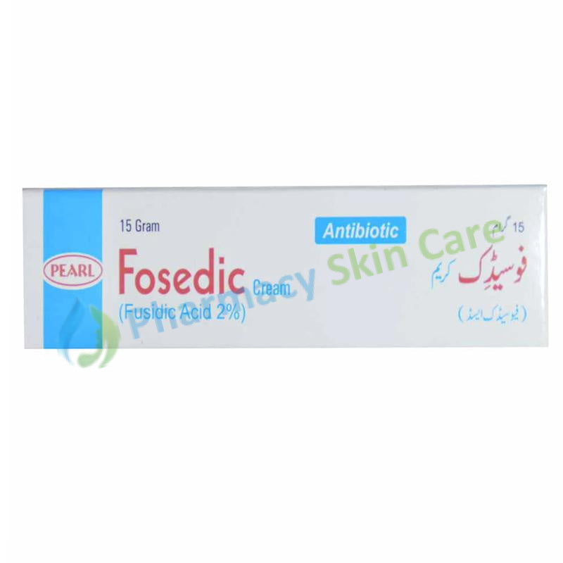 Fosedic Cream 15gm Pearl Pharmaceuticals Anti Bacterial Fusidic Acid