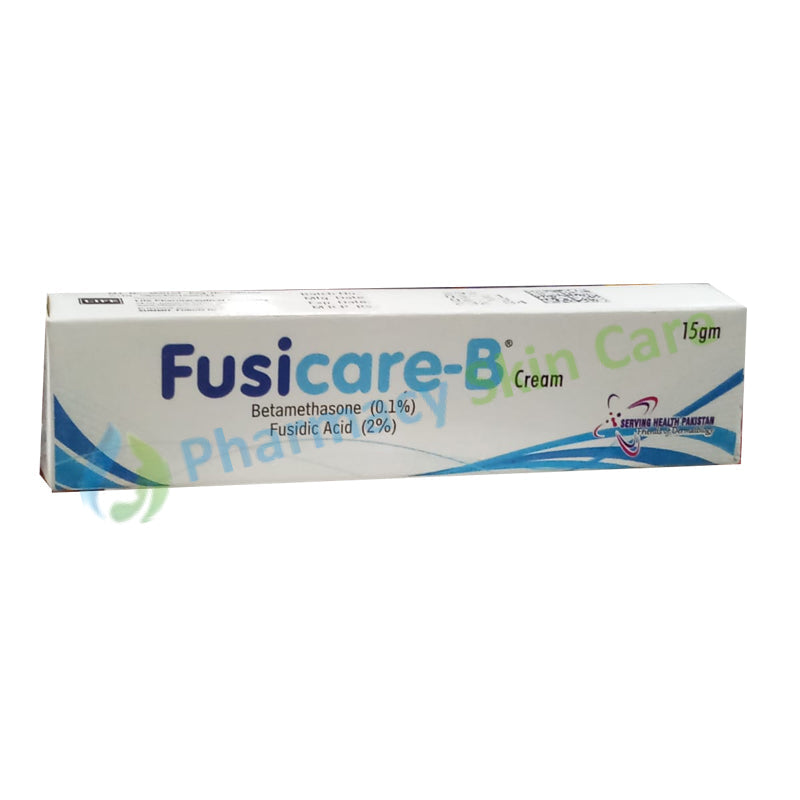 fuscicar -b cream betamethasone fusidic15 gm life pharma