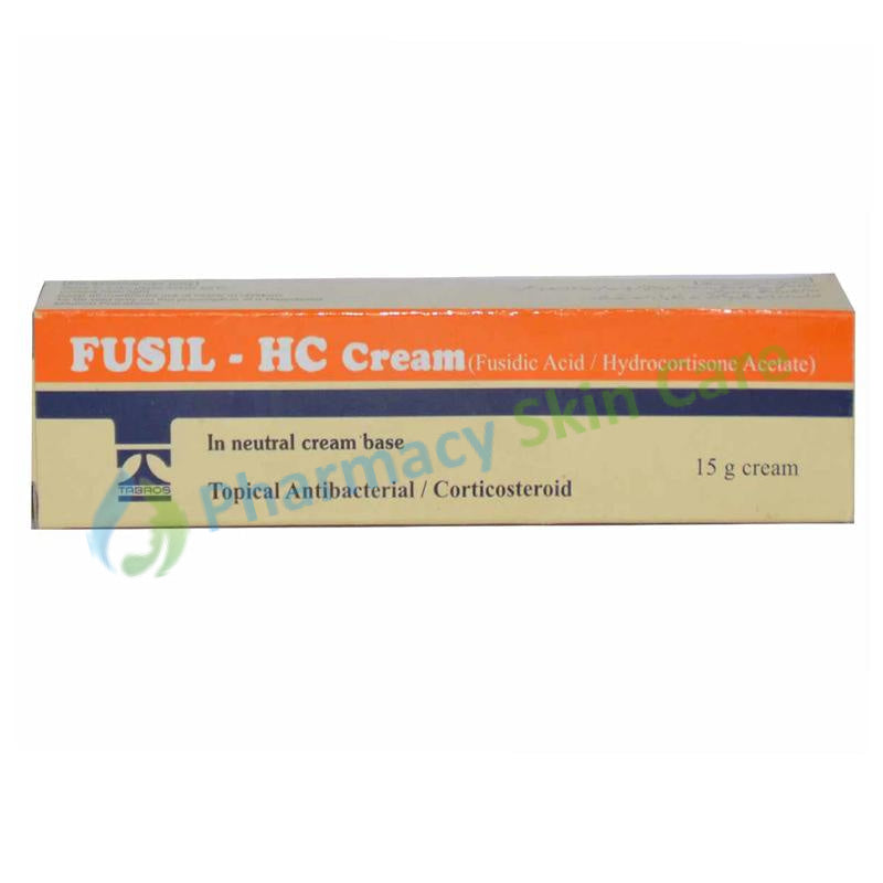 Fusil Hc Cream 15g Tabros Pharma Pvt Ltd Anti Bacterial Corticosteroid Fusidic Acid 2 Hydrocortisone 1