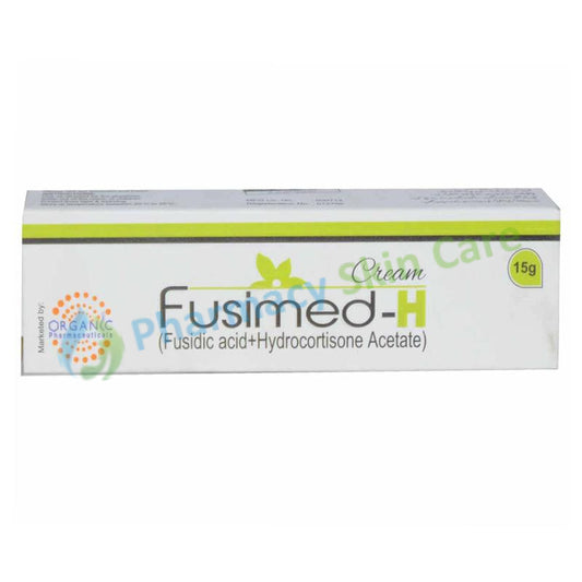     Fusimed H 15G Cream Organic Pharma Anti bacterial Fusidicacid Hydrocortisone Acetate