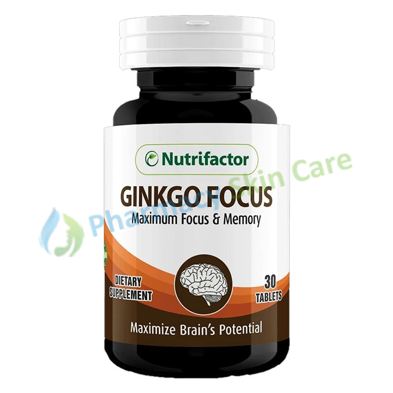 Ginkgo Focus Tablet Dietary Supplement Nutrifactor