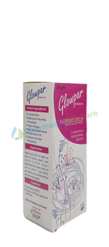 Glowpar Melasma Fairness & Whitening Cream 30gm Cream