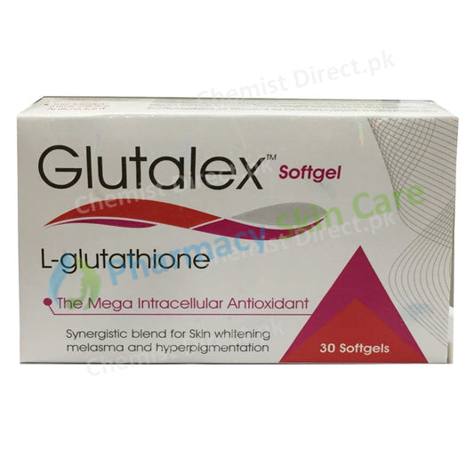 Glutalex Softgel Greek Tec Nutraceutical Pharma L-Glutathione