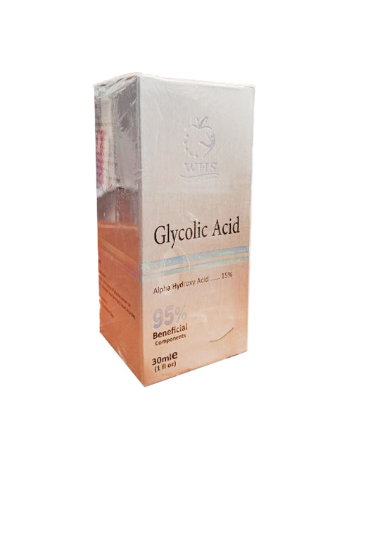 WHS Glycolic Acid Alpha Hydroxy Acid 15%