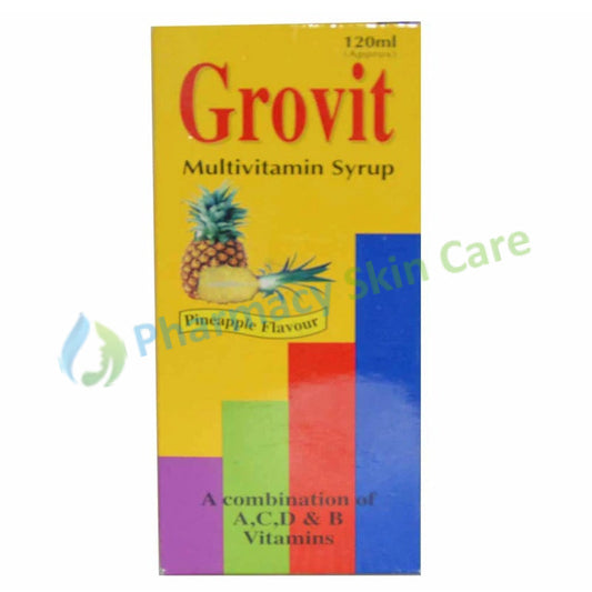 Grovit 120ml Syp Syrup Woodward Pakistan Pvt Ltd Multivitamins