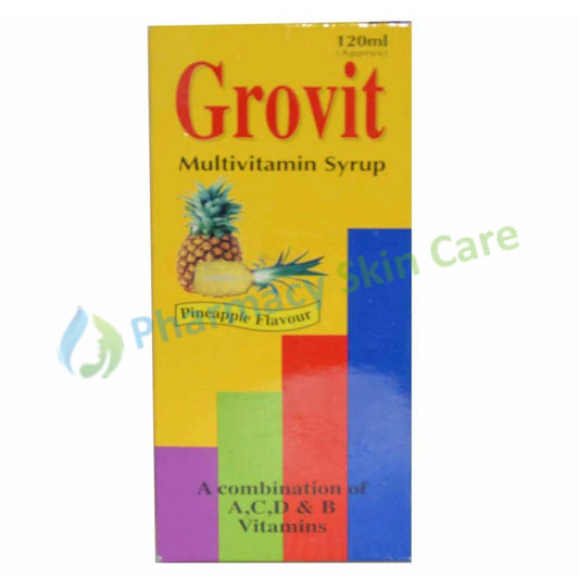 Grovit 120ml Syp Syrup Woodward Pakistan Pvt Ltd Multivitamins