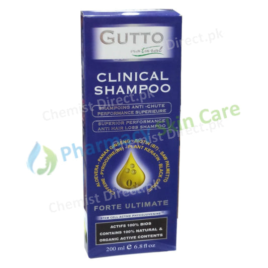Gutto Clinical Shampoo 200Ml Shampoo