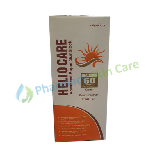 Helio Care Advance Super Sunblock Spf 60 Cream 30Gm Sunblock