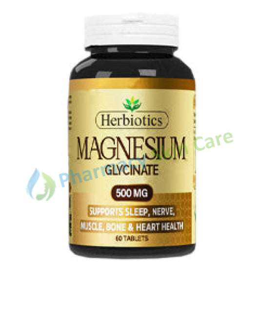 Herbiotics Magnesium Glycinate 500mg Tablets tablets