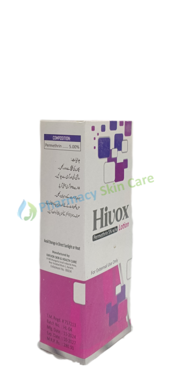 Hivox Permethrin 5% w/w Lotion Lotion