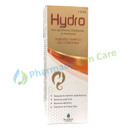 Hydro Shampoo 150ml Alaska Pharma Zinc Pyrithione Climbazole D-Panthenal