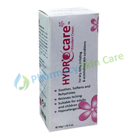 Hydrocare cream 50gram Careapex Healthcare Emollient Cream Itchy Irritating Eczematous Skin