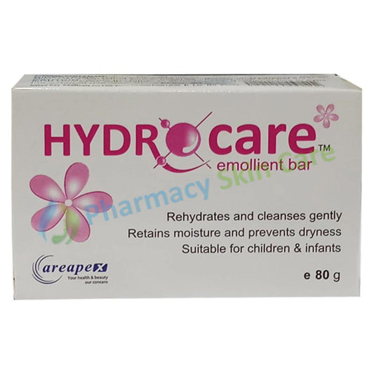 Hydrocare emollient Bar 80gram Careapex Health Beauty