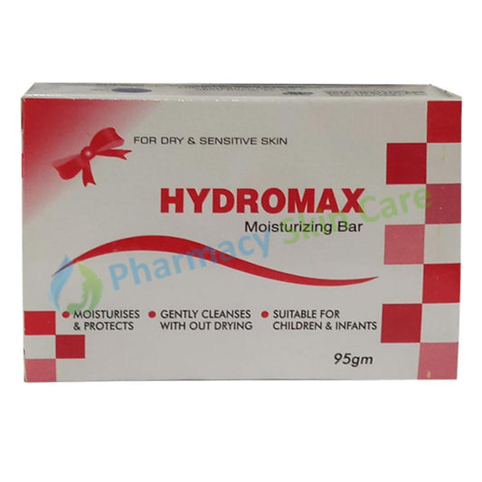Hydromax Moisturizing Bar 95gram Saia Healthcare