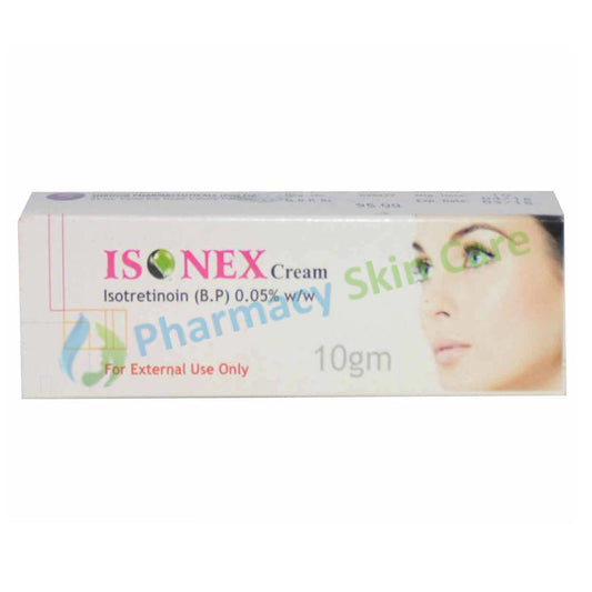 Isonex Cream 10gram Shrooq Pharmaceuticals Isotretinoin