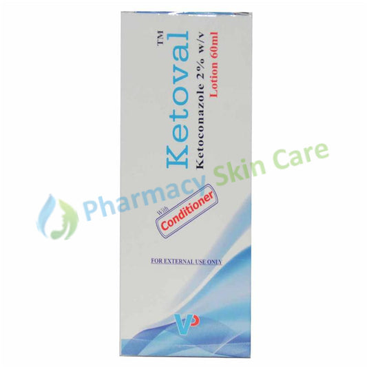     Ketoval Lotion 60ml VALORPHARMACEUTICALS Anti Fungal Ketoconzole