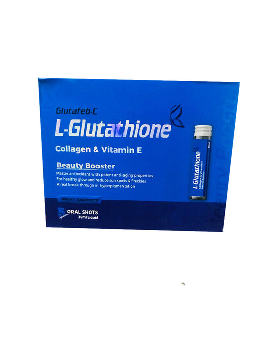 Glutafeb-C L-Glutathione Collagen & Vitamin E Oral Shots