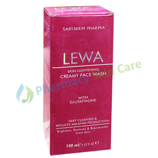 Lewa Skin Lightening Creamy Face Wash 100ml