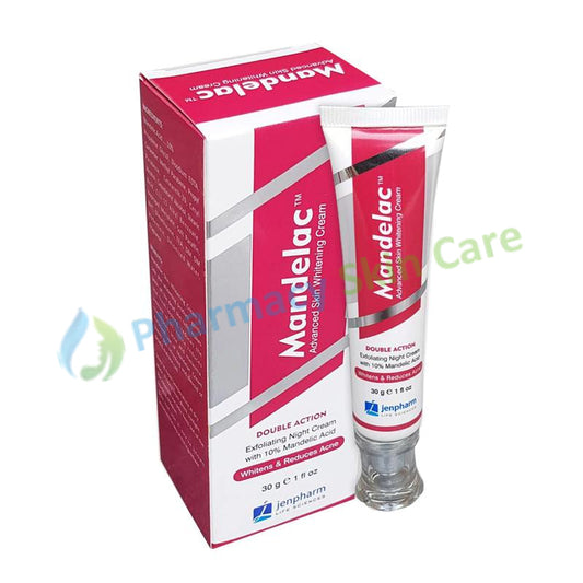 Mandelac Advaced Skin Whitening Cream 30gm Jenpharm Life Sciences