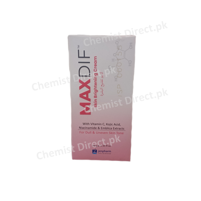 Maxdif Skin Brightening Cream 30gm – Pharmacy Skin Care