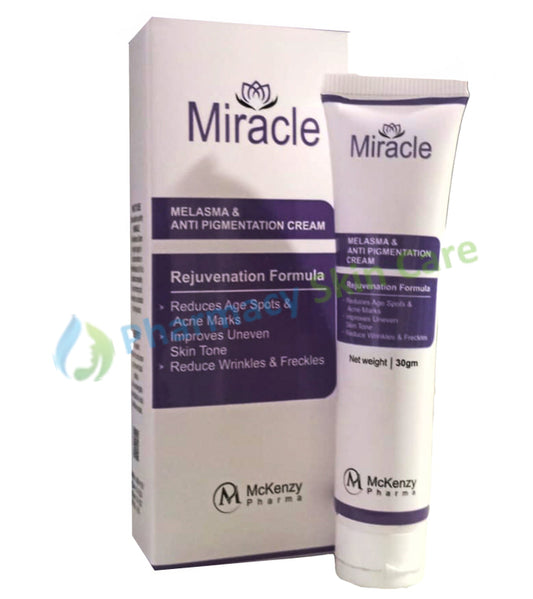 Miracle Anti Melasma Cream 30gm Skin Care