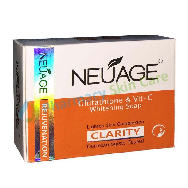 Neuage Anti Acne Soap Gluathione&Vitamin C Whitening Soap