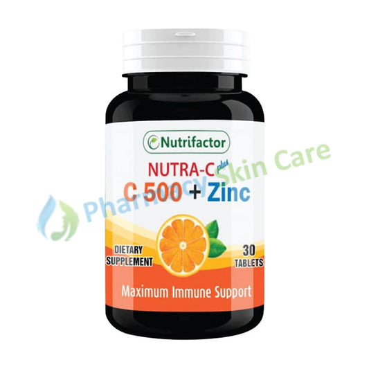 Nutra-C Plus Tablet Nutrifactor Laboratories C 500+ Zinc