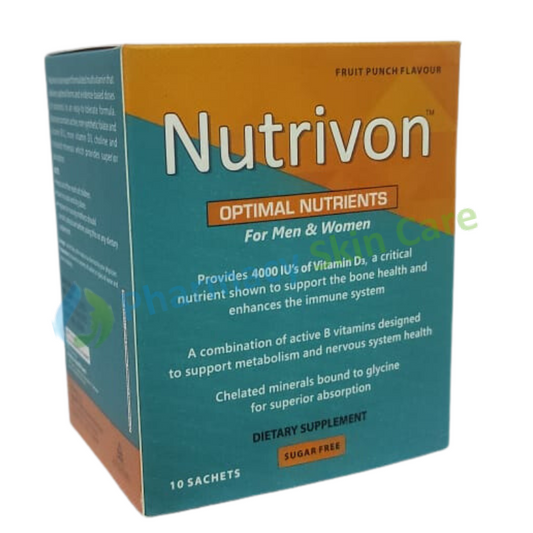 Nutrivon Optimal Nutrients Sachets 10S Medicine