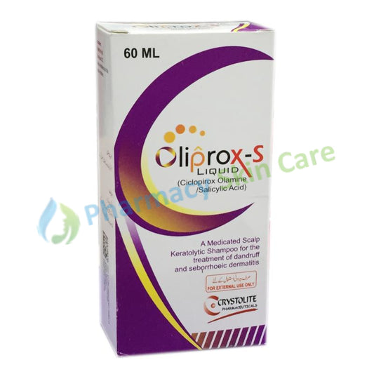 Oliprox S Lotion 60ml Crystolite Pharma