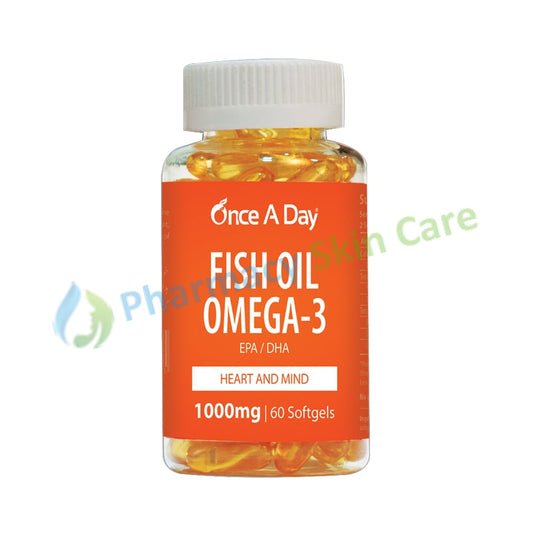 Once a day Fish Oil Omega 3 Softgel Capsule CCL