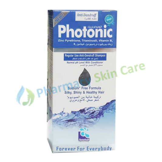 Photonic Anti-Dandruff Shampoo 120ml PharmaHealth Zinc Pyrethione, Triaminadil, Vitamin B,B