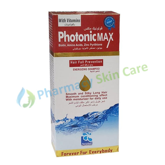 Photonic Max Shampoo 120ml Biotin, Amino Acid,Zinc Pyrithione PharmaHealth