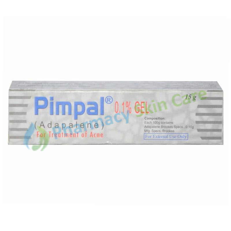 Pimpal 1 Gel 15gm Brookes Pharmaceutical Labs Pakistan Ltd Anti Acne Adapalene